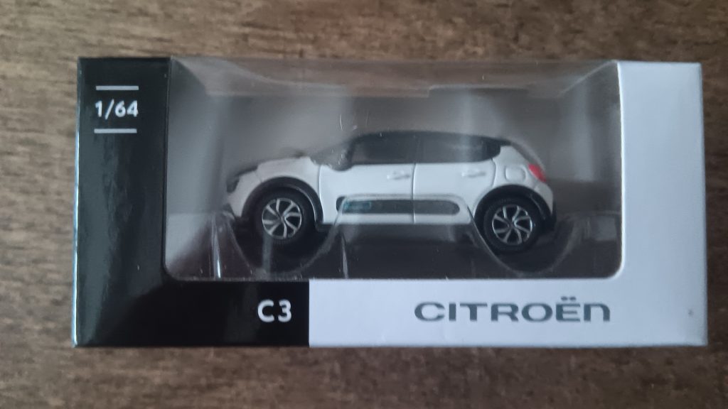 Norev 3 inchs Citroën C3 III Nicolas FORGET collection