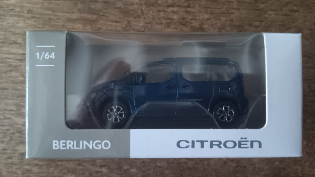 Norev 3 inchs Citroën Berlingo III Nicolas FORGET collection