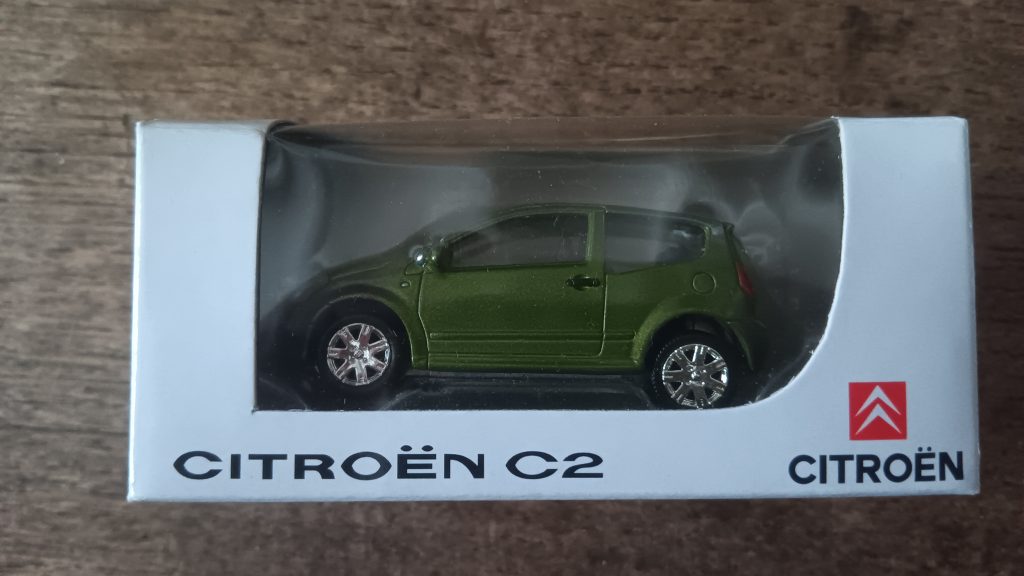 Norev 3 inchs Citroën C2 Nicolas FORGET collection