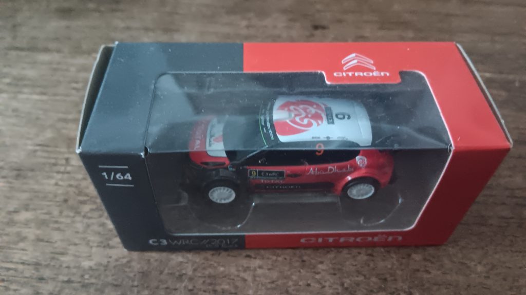 Norev 3 inchs Citroën C3 WRC Nicolas FORGET collection