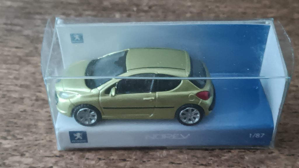 Norev 1/87ème Peugeot 207 3 Portes Nicolas FORGET collection