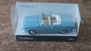 Norev 1/87ème Peugeot 403 Cabriolet (1958)