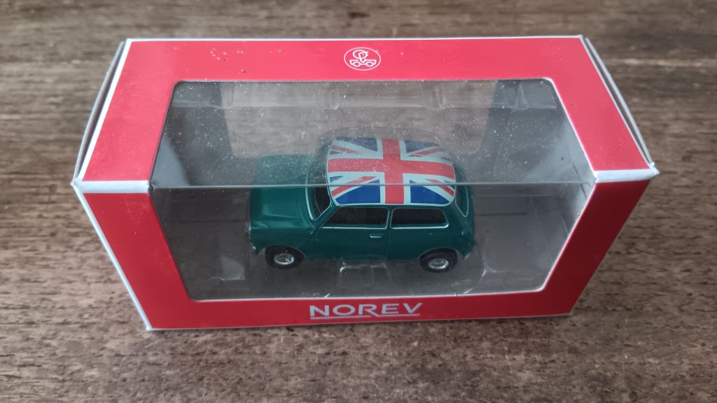 Norev 3 inchs Austin Mini Cooper S Nicolas FORGET collection