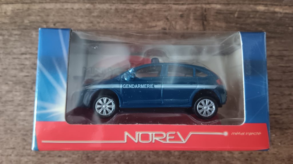 Norev 3 inchs Citroën C4 Nicolas FORGET collection