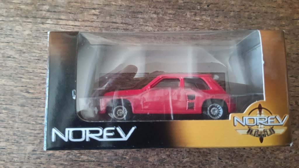 Norev 3 inchs Renault 5 Turbo Nicolas FORGET collection