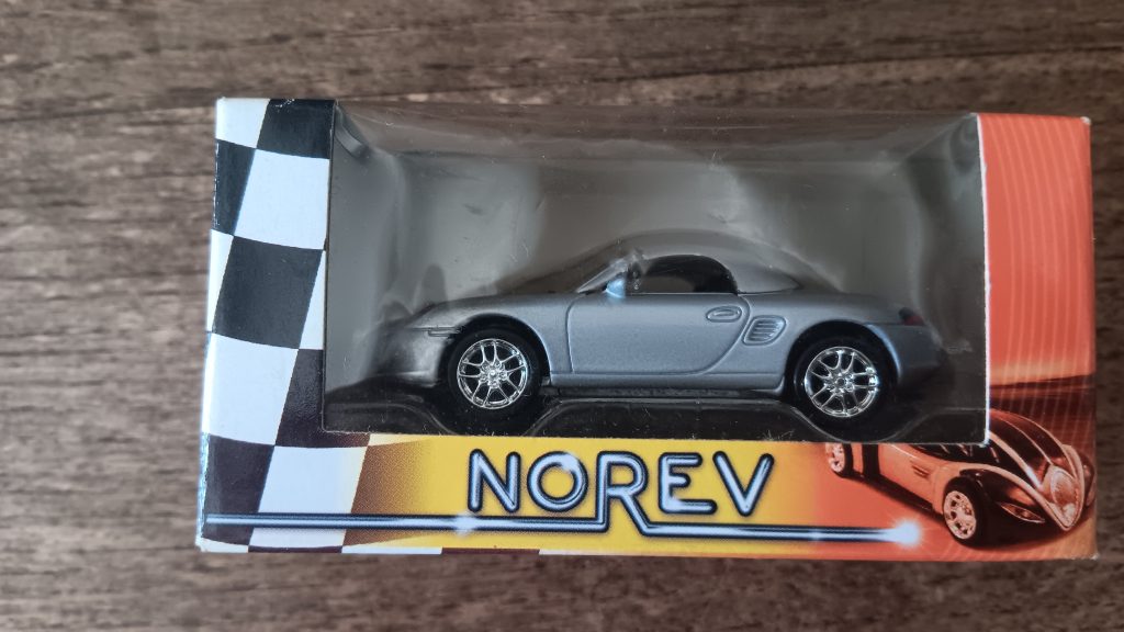 Norev 3 inchs Porsche Boxster S Nicolas FORGET collection