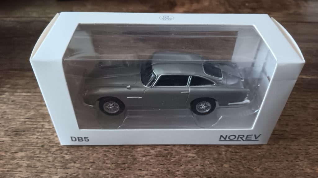 Norev 1/43 JetCar Aston Martin DB5 Nicolas FORGET collection