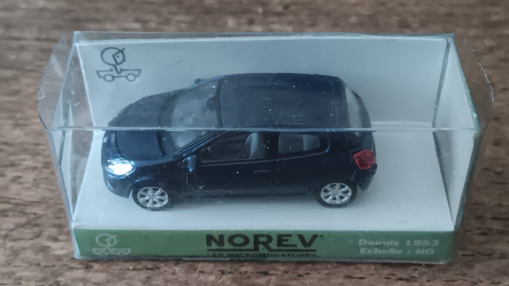Norev 1/87ème Renault Clio III 3 Portes Nicolas FORGET collection