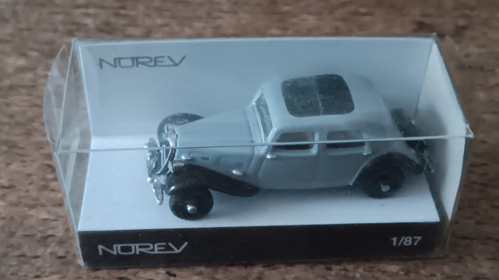 Norev 1/87ème Citroën Traction 7A Nicolas FORGET collection