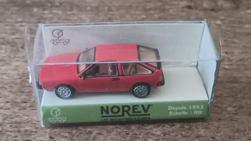 Norev 1/87ème Volkswagen Scirocco II Serie Nicolas FORGET collection