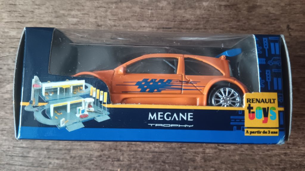 Norev 3 inchs Renault Megane Trophy Nicolas FORGET collection