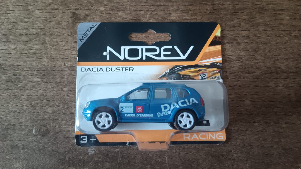 Norev 3 inchs Dacia Duster Nicolas FORGET collection