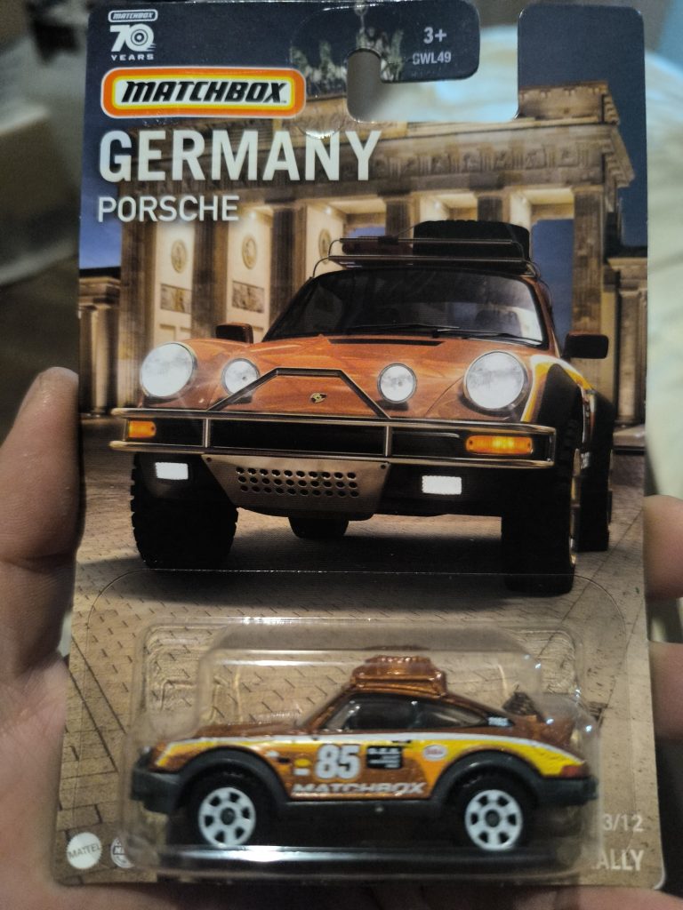 Matchbox  Porsche 911 rally