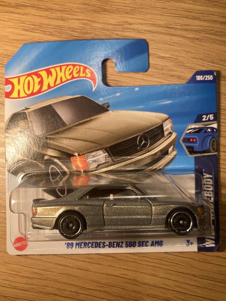 Hot Wheels Wild widebody Mercedes-Benz 560 SEC AMG fabiodipa collection