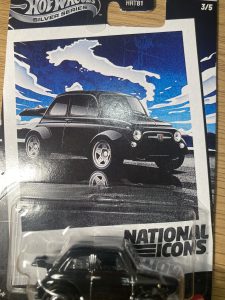 Hot Wheels National Icons ‘60s Fiat 500 D Modificado