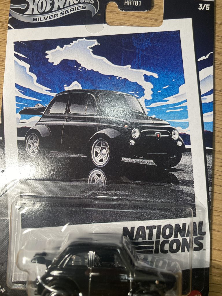 Hot Wheels National Icons ‘60s Fiat 500 D Modificado fabiodipa collection
