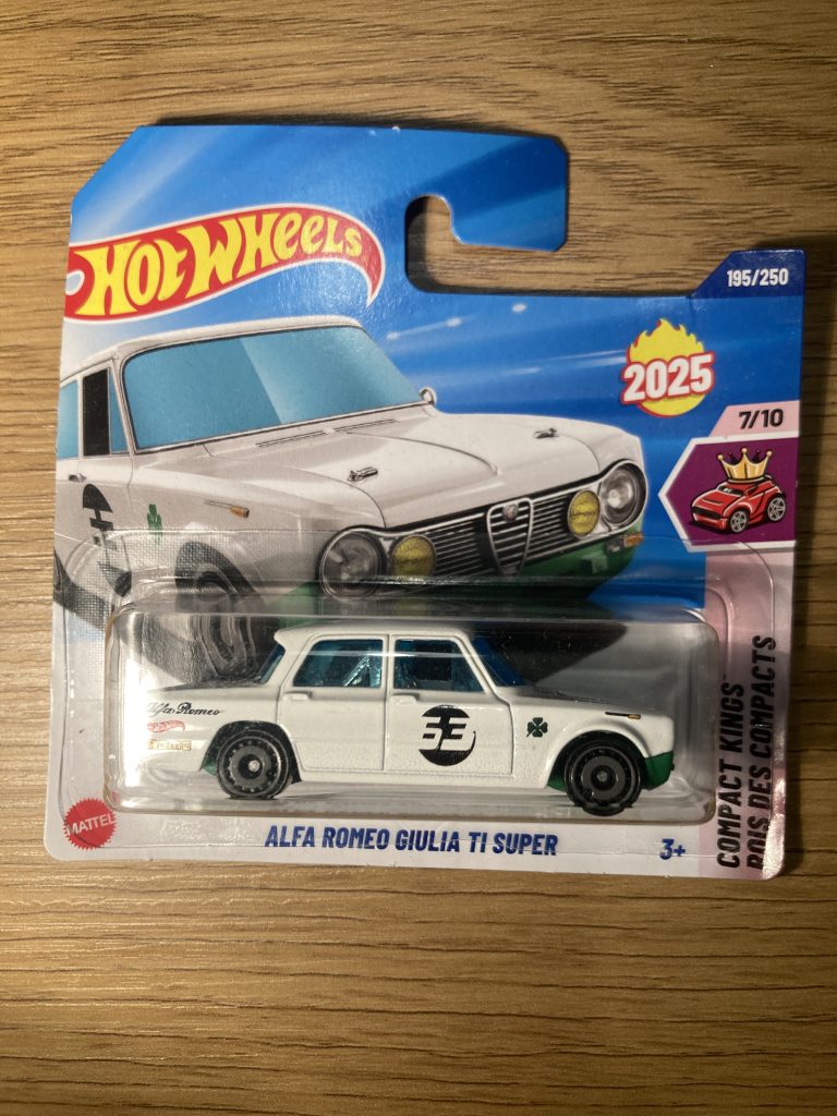 Hot Wheels Compact Kings Alfa Romeo Giulia TI Super fabiodipa collection