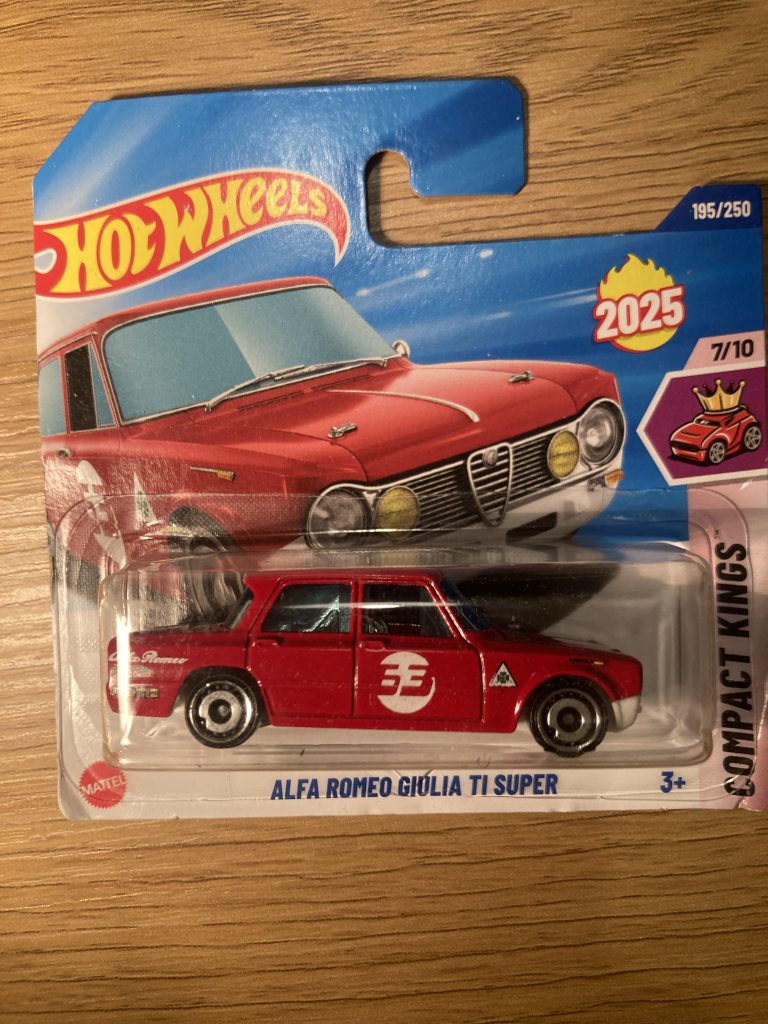 Hot Wheels Compact Kings Alfa Romeo Giulia TI Super fabiodipa collection