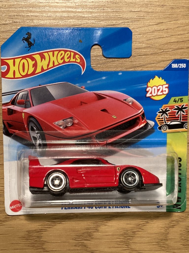 Hot Wheels HW Exotics  Ferrari F40 Competizione
