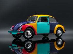 Minichamps 1/18 Volkswagen Beetle Harlekijn 1600i