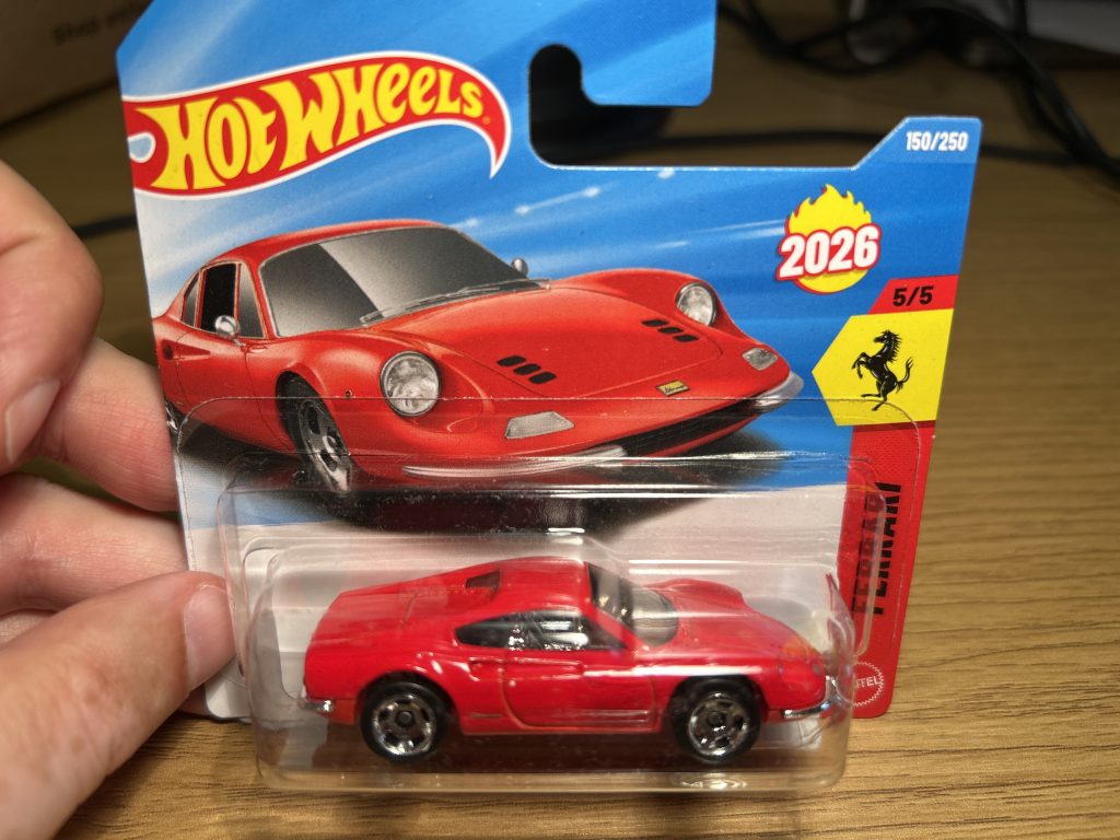 Hot Wheels Ferrari  Dino 206 GT