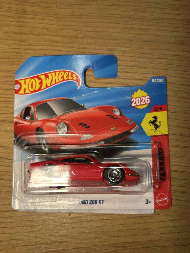 Hot Wheels Ferrari Dino 206 GT fabiodipa collection