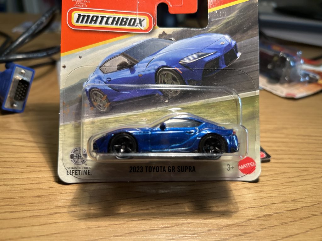 Matchbox  S/N Mb1435 2023 Toyota GR Supra