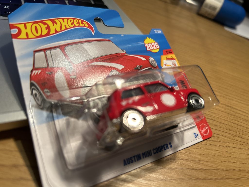 Hot Wheels Then and Now Austin Mini Cooper S fabiodipa collection
