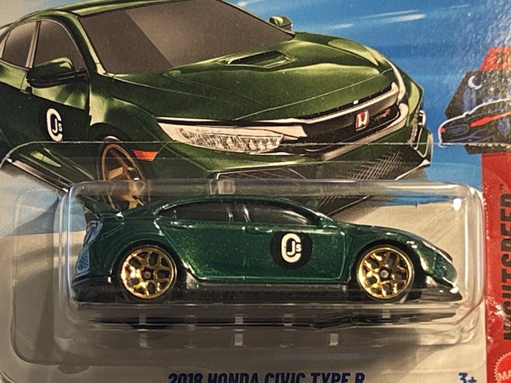 Hot Wheels Night Speed 2018 Honda Civic Type R fabiodipa collection