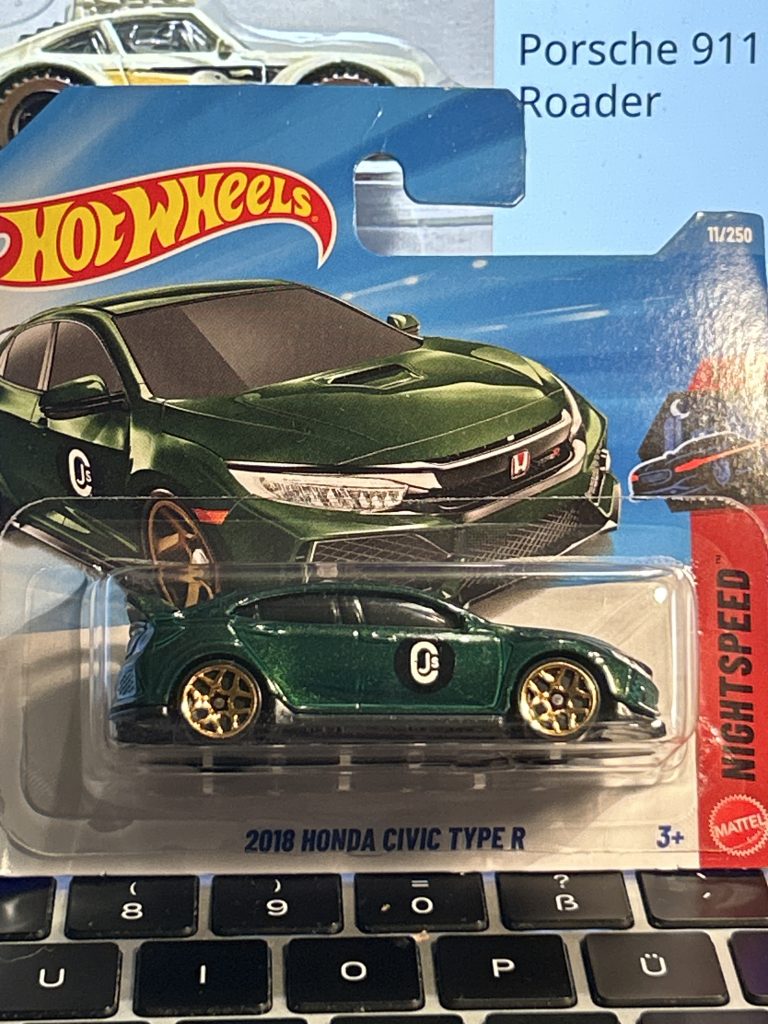 Hot Wheels Night Speed  2018 Honda Civic Type R